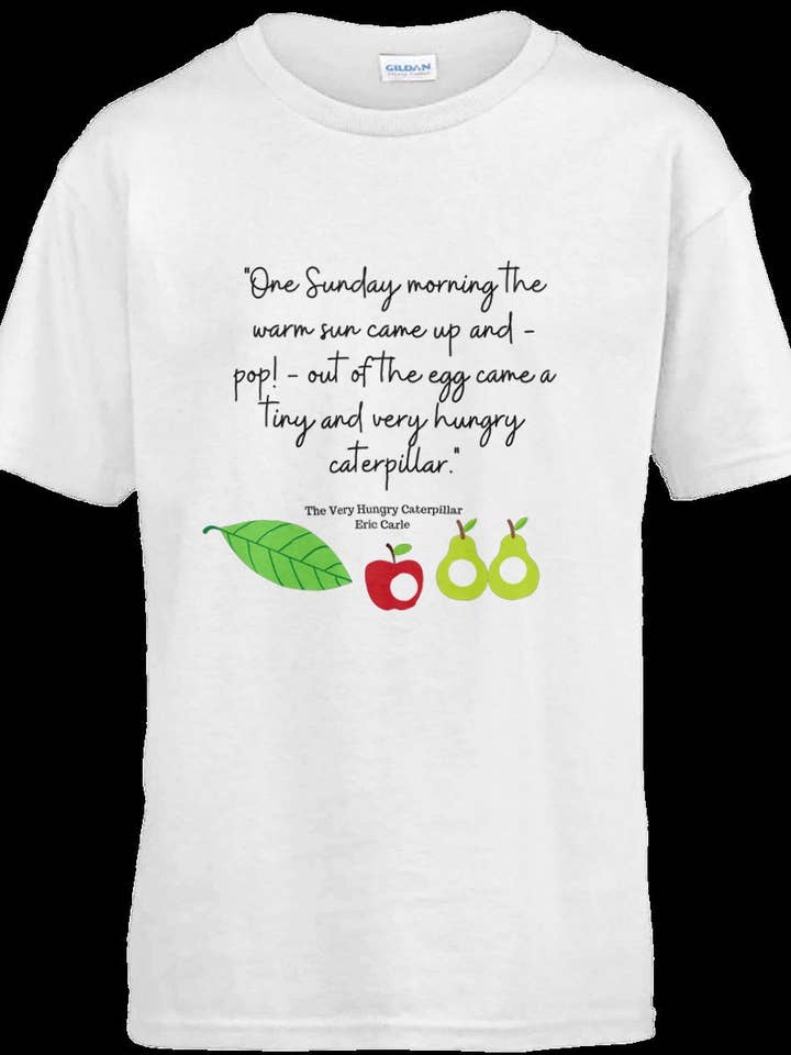 Children's World Book Day T-Shirt | Hungry Caterpillar for wholesale by DigitalWonderUK