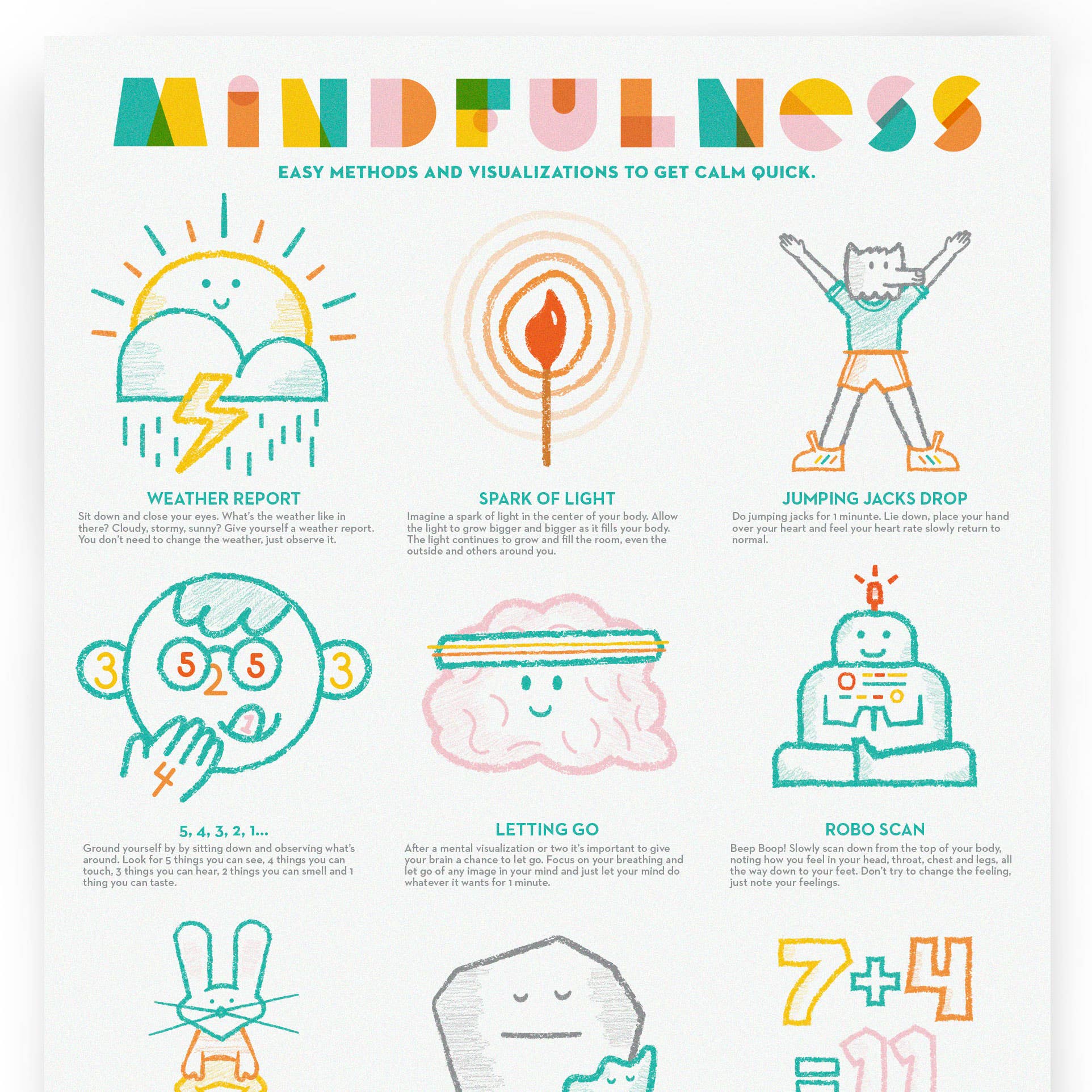 Ello There Outdoors - Wholesale Art Print - 11x17 Mindfulness Kids Print2