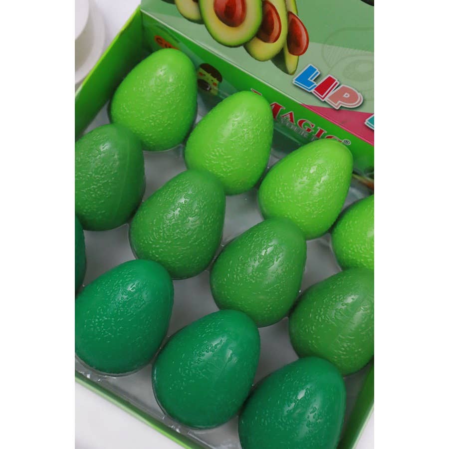 GREEN Sweet Avocado Lip Balm Set for wholesale on Faire6