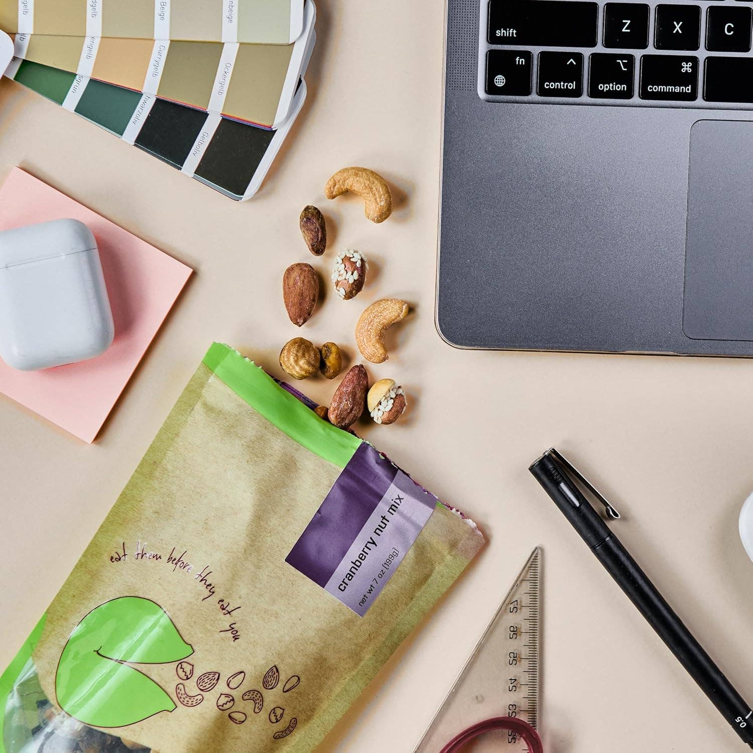 Fastachi - Wholesale Nuts - Natural Wasabi Peas Large Stand-Up Pouch2