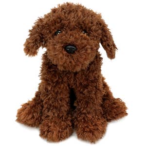 Luxury Dog Toys Brown Handbag Shape Design BB Squeaky Stuffing