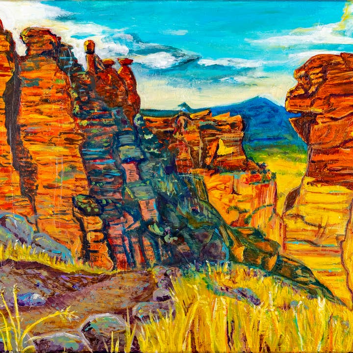 Monkey Face Fine Art Print for wholesale by Heart Compass Creative