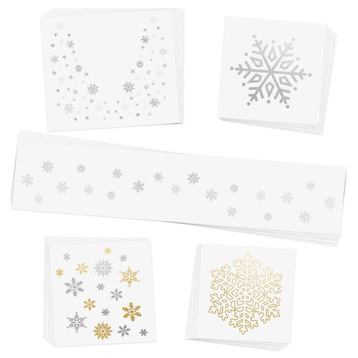 Winter Wonderland Variety Set - Temporary Tattoo for wholesale by Flash Tattoos