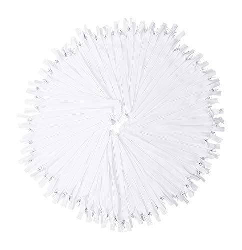 Mandala Crafts - Wholesale Craft supplies - Nylon Invisible Zipper for Sewing, Bulk Hidden Zipper Supplies; 12-16 Inches; 80 PC; by Mandala Crafts2