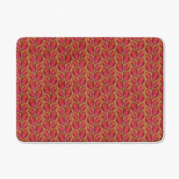 Tappetino da bagno Petali Cremisi per la vendita all'ingrosso da parte di Bubble & Blend