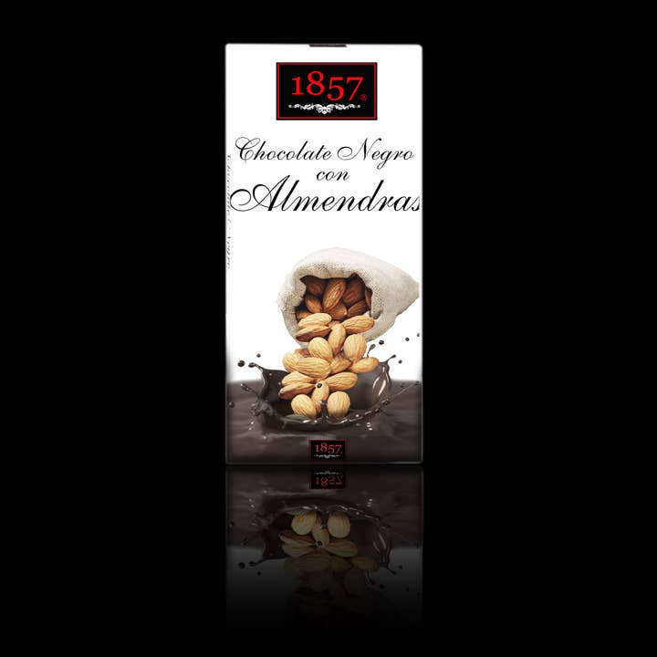 Dark Chocolate With Almonds 125 G for wholesale by 1857