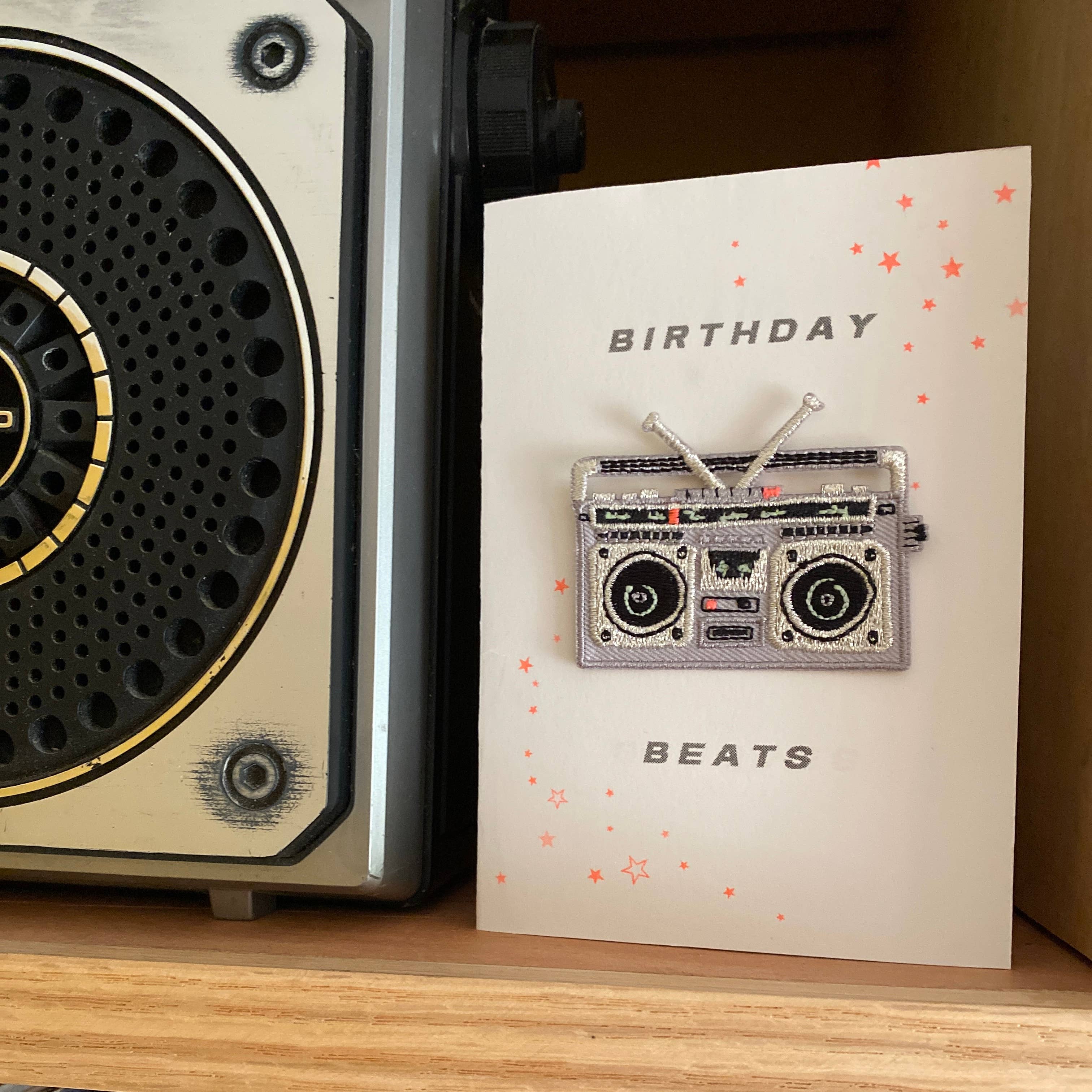 Petra Boase Ltd (US Duties Paid) - Wholesale Birthday Card - Patch Cards (Pack of 6)-Boom Box1