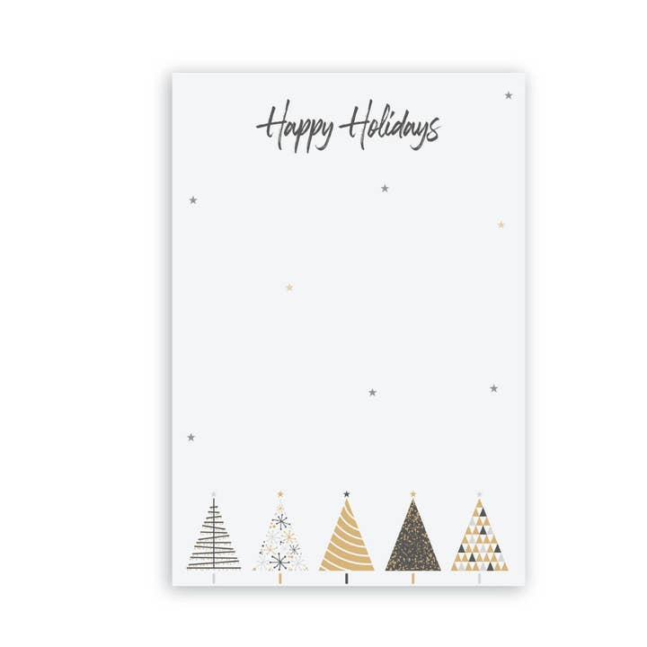 Holiday Sparkle Post-it® Notes – 4x6 – Tree sticky notes for wholesale by Post-it® Notes Design Series