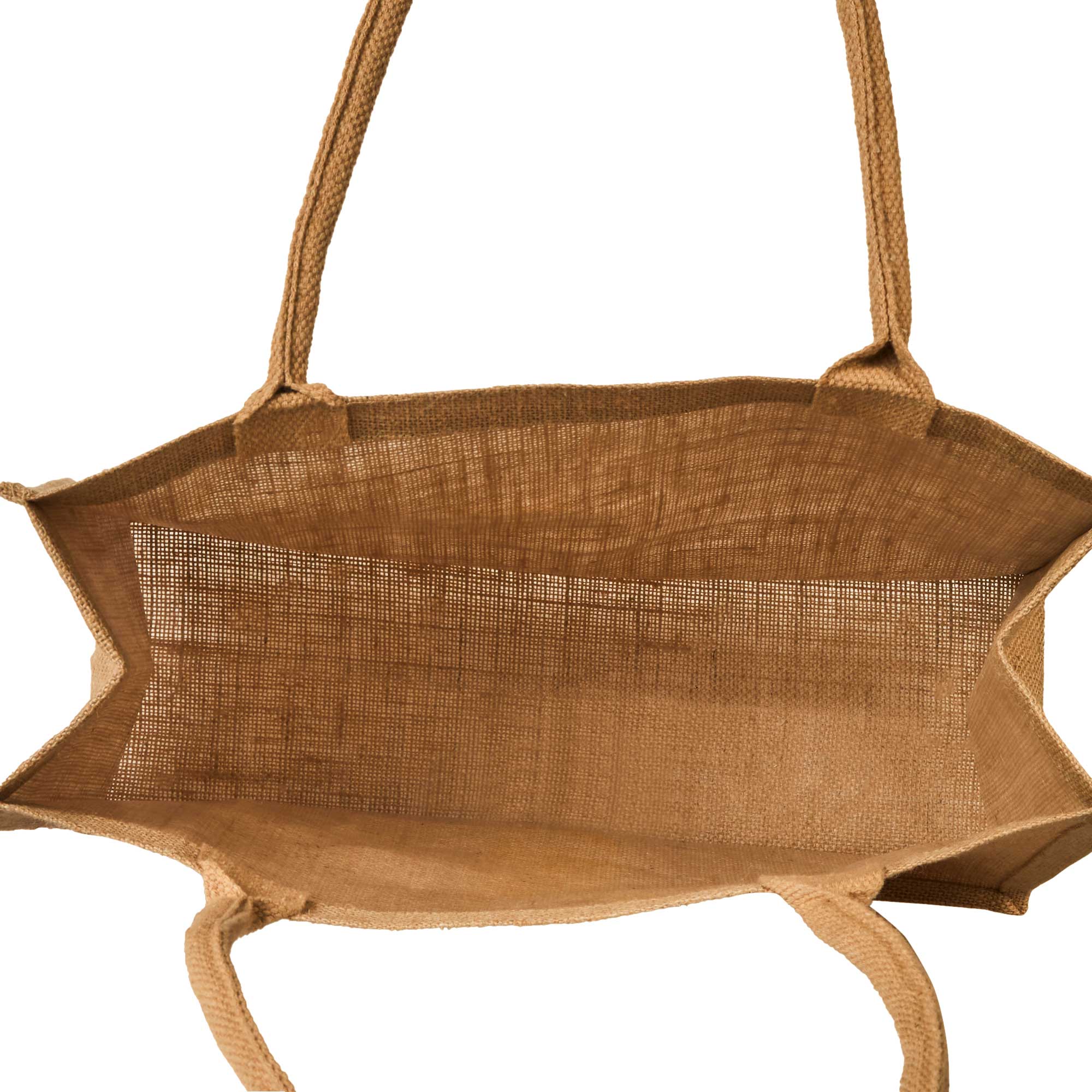 ecojutebags – wholesale Livsmedels-/Shoppingväska – 12 juteväskor för shopping 12"x16"x6" livsmedel & resa7