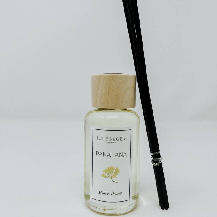 Jules and Gem Hawaii - Wholesale Reed Diffuser - Pakalana Reed Diffuser0