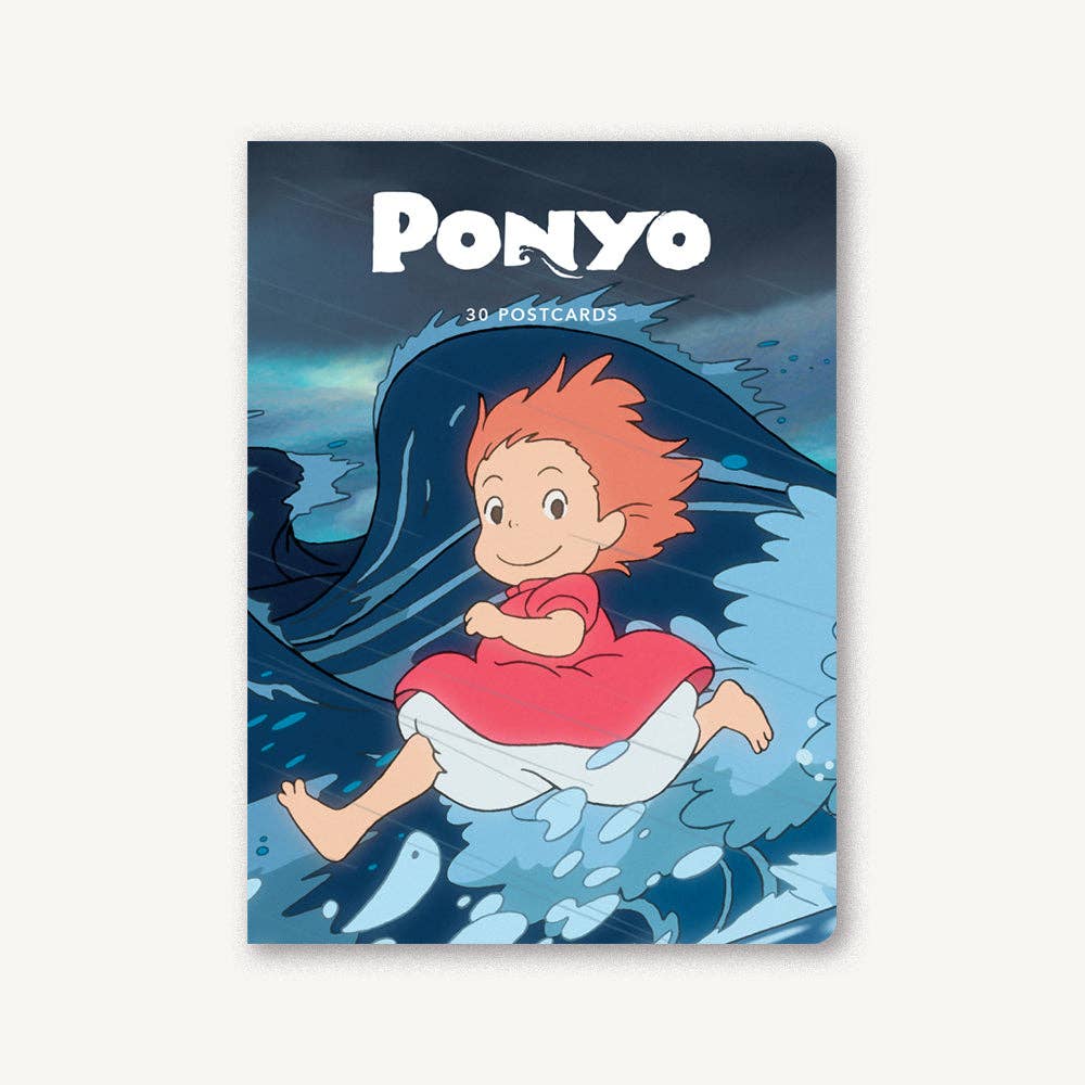 Chronicle Books - Wholesale Postcard Set - Studio Ghibli Ponyo: 30 Postcards0