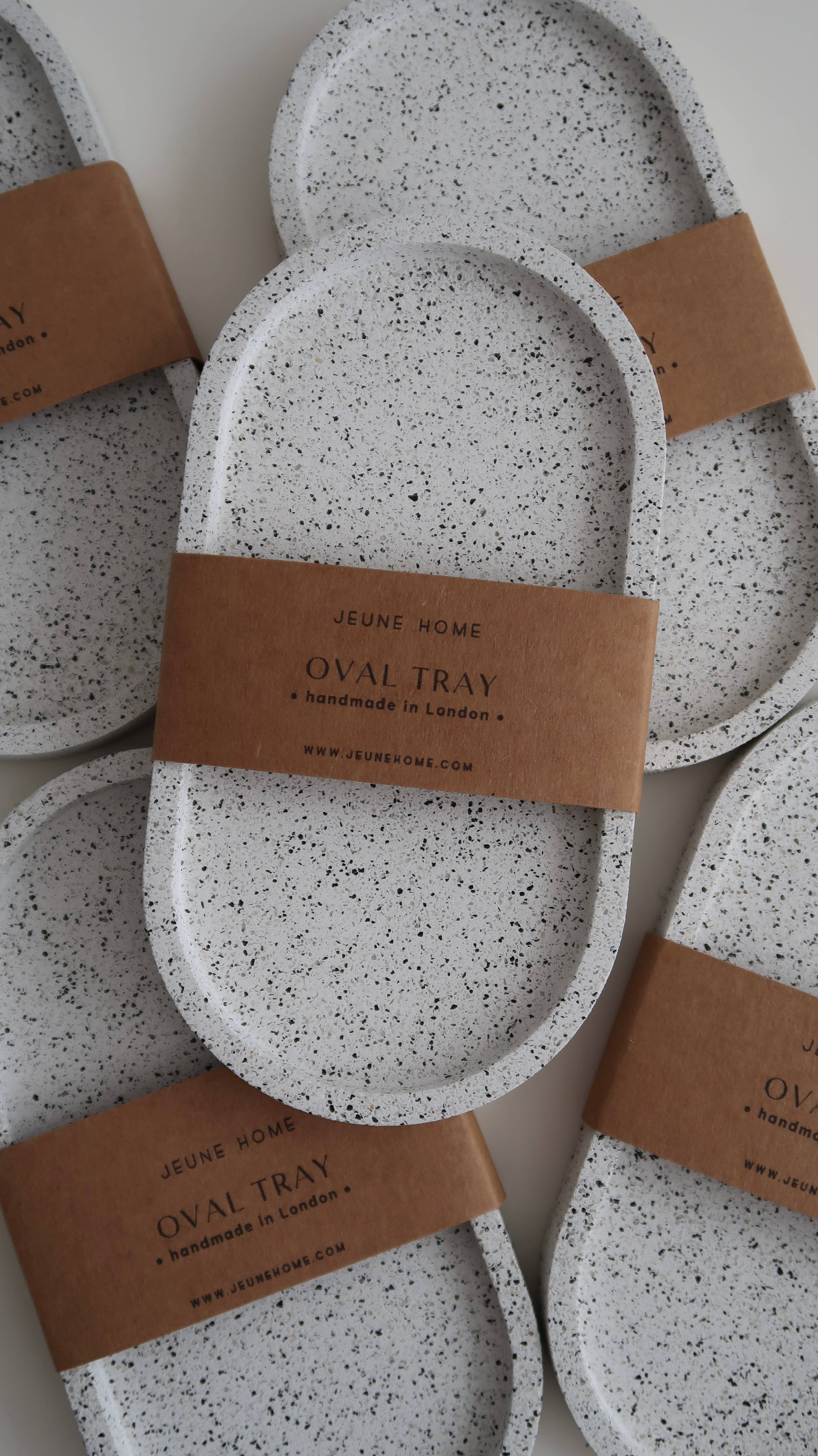 Jeune Home - Wholesale Decorative Tray - Textured oval tray7