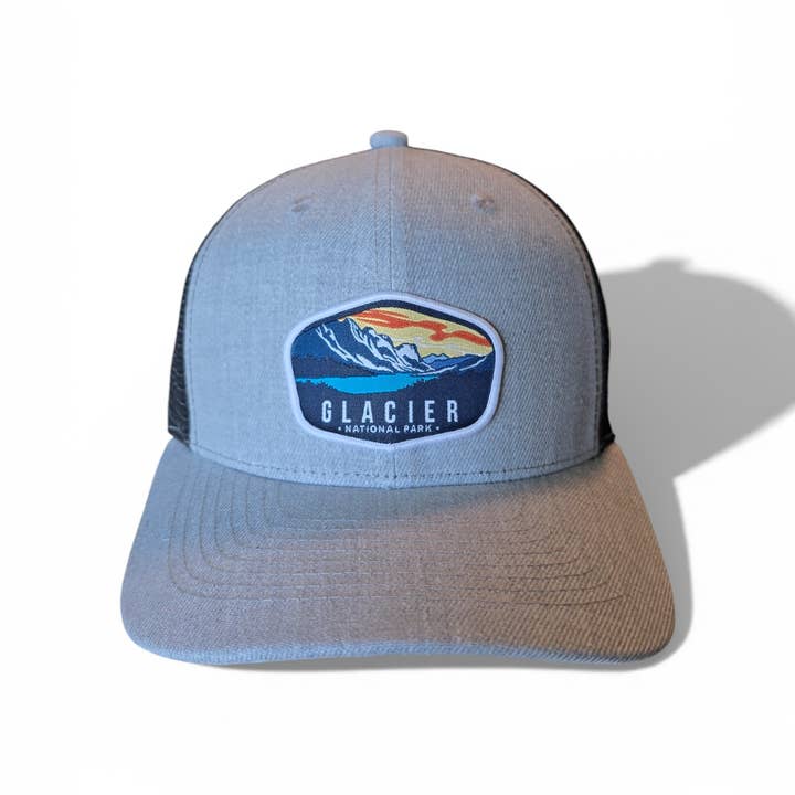 PNW Apparel - Vente Casquette de camionneur – unisexe - Casquette Snapback du parc national des Glaciers14