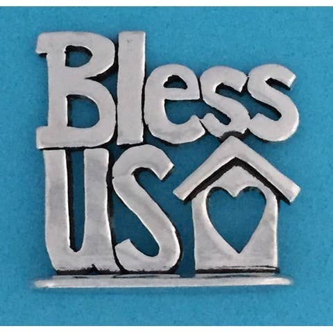 Bless Us Tiny Plaque for wholesale by Basic Spirit