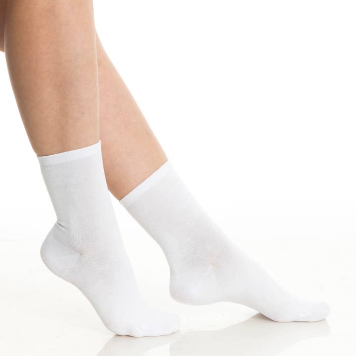 Bambooven - Wholesale Socks - Women's - Women’s Bamboo Crew Socks-Super Soft, Odor Free 3-Pack 6