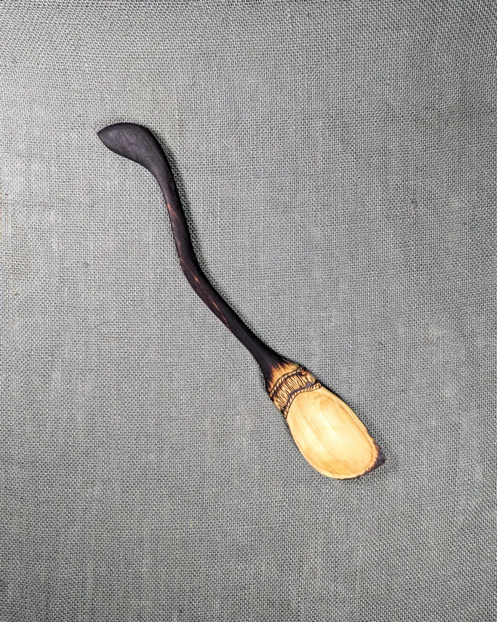 Chaos Woods - Wholesale Kitchen Spoon - Witch Broom Spoon - Hand carved Poplar wood for cooking5