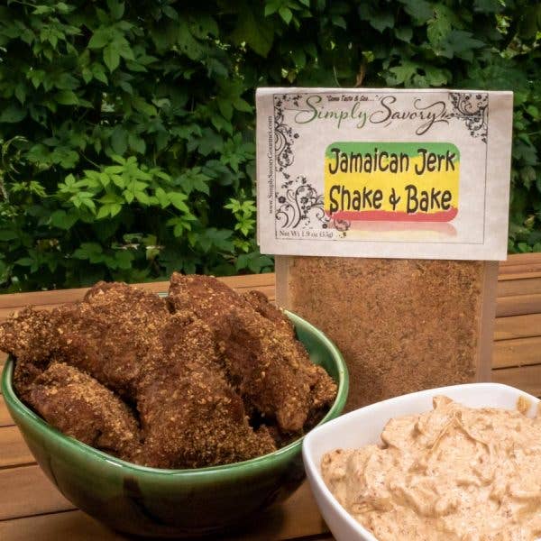 Jamaican Jerk Shake & Bake Seasoning for wholesale by Simply Savory