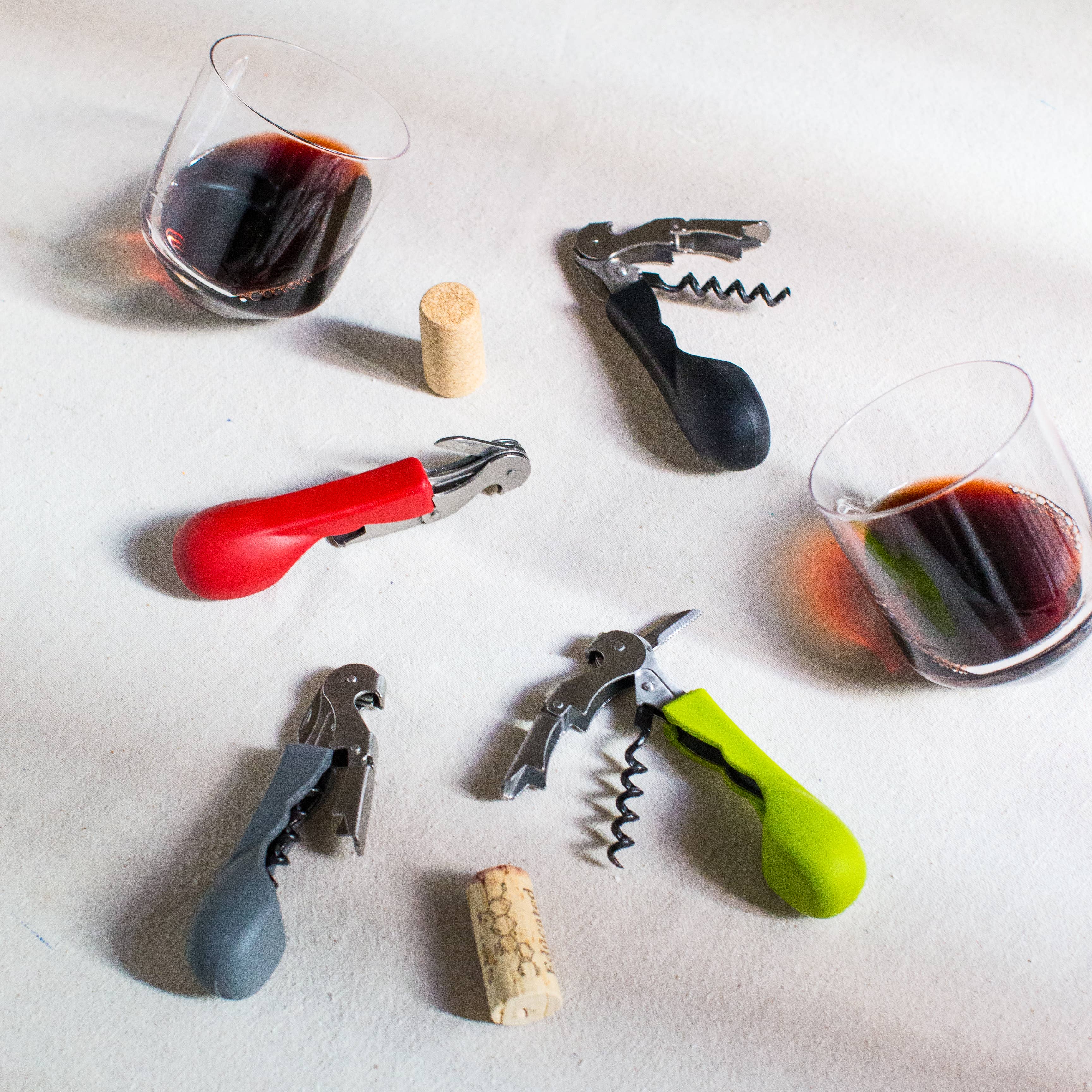 CapaBunga® - Wholesale Bottle/Wine Opener - Ergonomic Silicone Handled Corkscrew | Wine Opener2