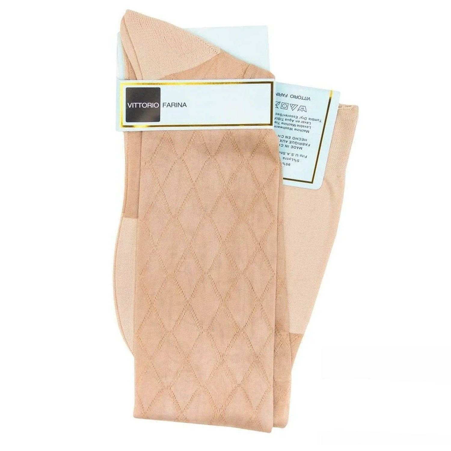 Dubal Brothers – wholesale Socks – Men's – Vittorio Farina Men's Vibrant Colorful Over the Calf Dress Socks (Retail)1