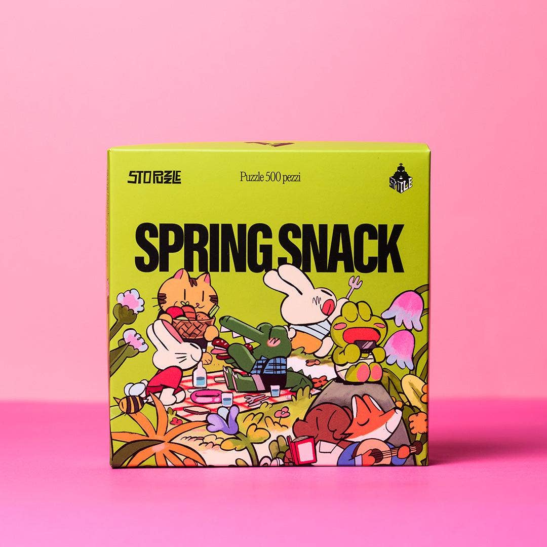 Sto Puzzle - Wholesale Puzzle - Adult - Spring Snack - 500 Piece Puzzle | Smile Agency1