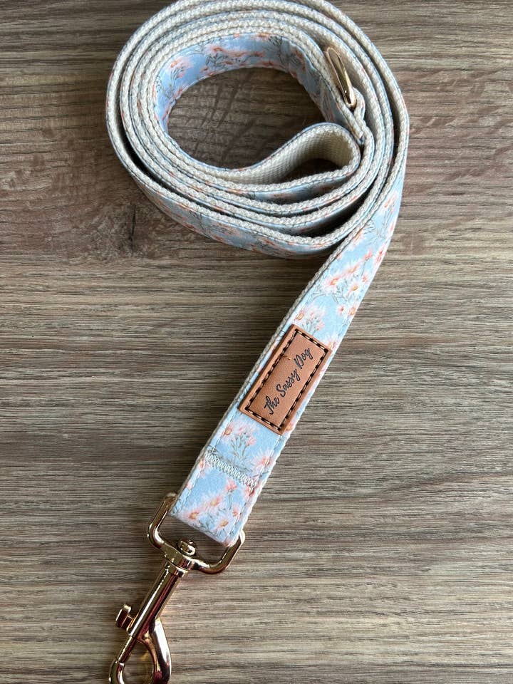 The Sassy Dog Matching Leash - Daisy Collection for wholesale by The Sassy Dog