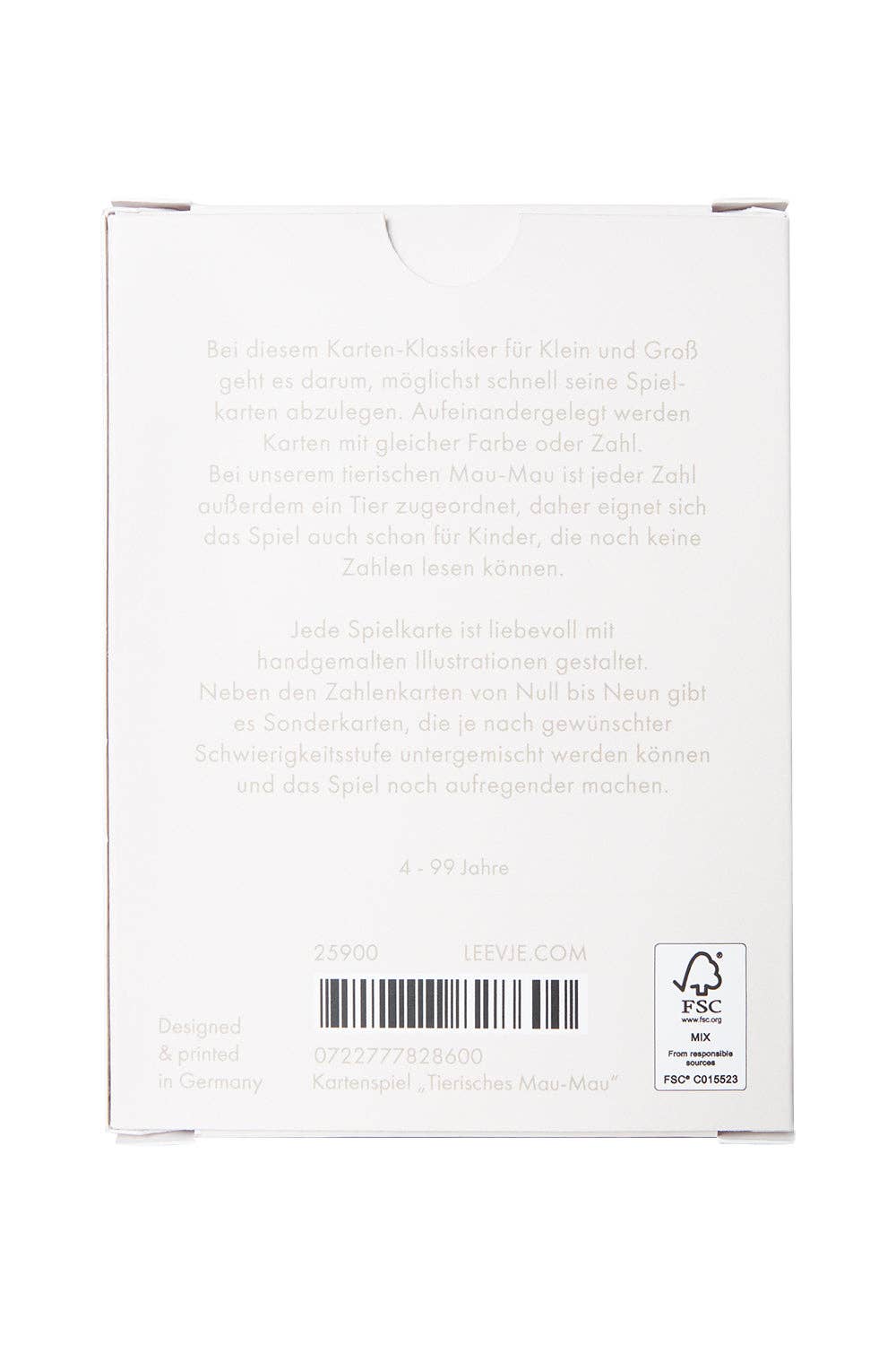 Leevje - Venta al por mayor Juegos de cartas - Juego de cartas 'MAU-MAU animal'3