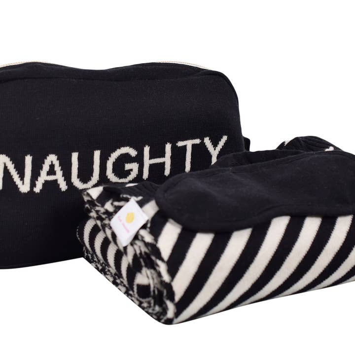 Naughty/Nice - Sort/Natural for engroshandel hos Pink Lemonade