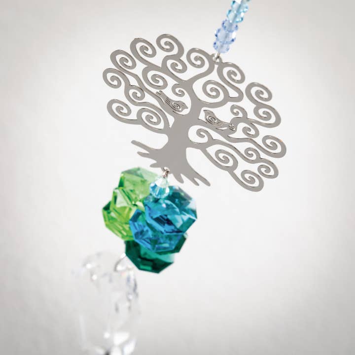 Woodstock Chimes - Wholesale Suncatcher - Crystal Fantasy™ - Large, Tree of Life1