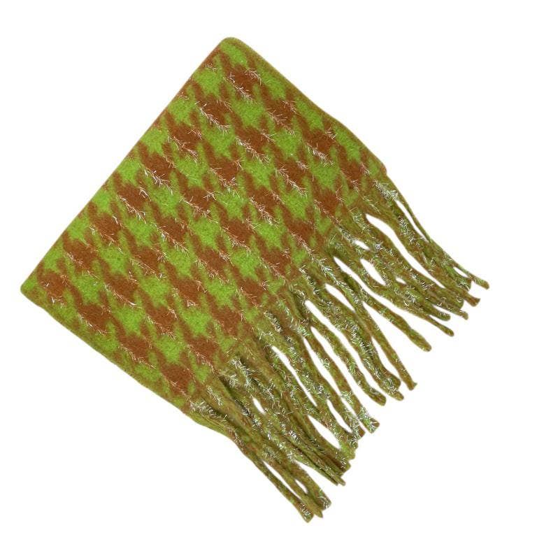 Chenson & Gorett - Wholesale Scarf - Women's - Women's Wool and Cashmere Scarf with Pico de Gallo Design6