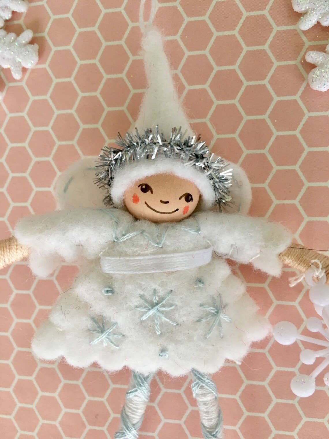 Pea Soup – Engroshandel Pynt – Sne Angel Ornament1