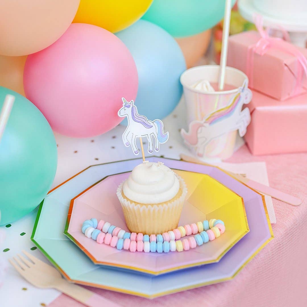 Coterie Party Supplies – wholesale Disposable cup – Unicorn Dreams Paper Party Cups (10 per Pack)1