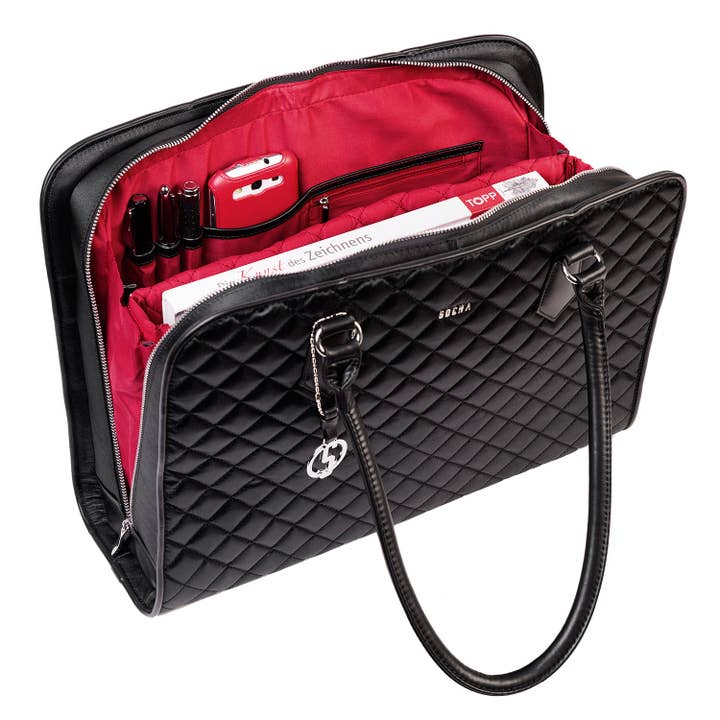 Socha - Wholesale Laptop Bag - Women's - Women's laptop bag, elegant 15.6 inches, black7