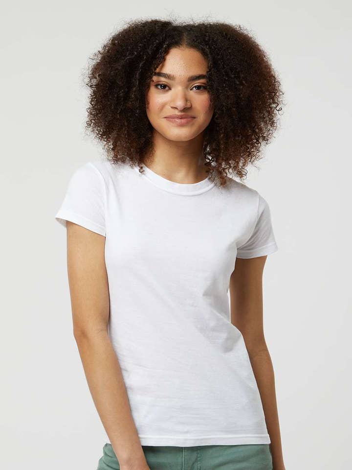 Tultex® - Women's Fine Jersey Slim Fit T-Shirts - 4.5 oz for wholesale by Radyan