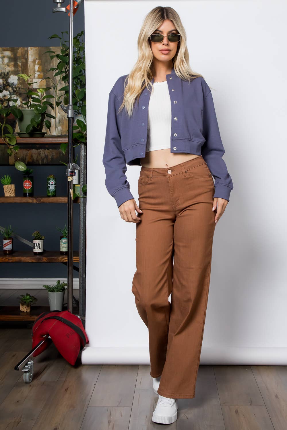 26 International - Wholesale Bomber Jacket - Women's - Fleece Bomber Jacket13