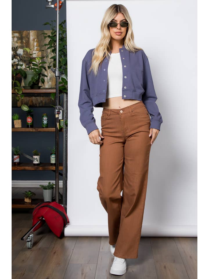 26 International - Wholesale Bomber Jacket - Women's - Fleece Bomber Jacket13