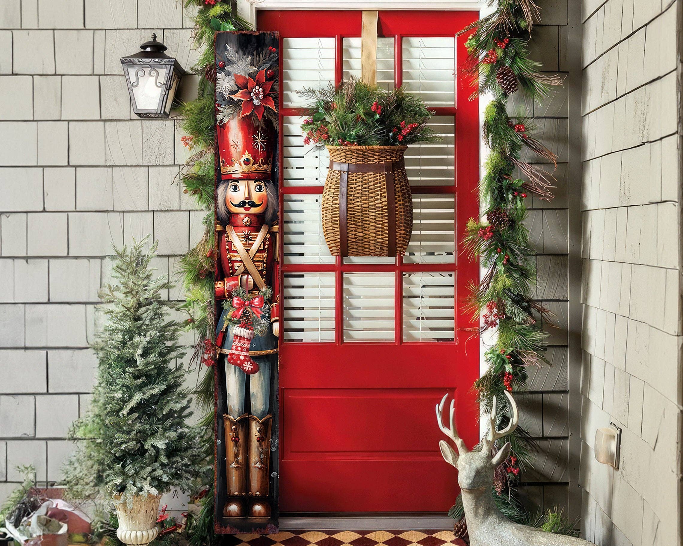 TX USA Corporation - Wholesale Christmas Decoration - 72" Nutcracker Christmas Porch Sign | Grand Indoor Outdoor Holiday Decor7