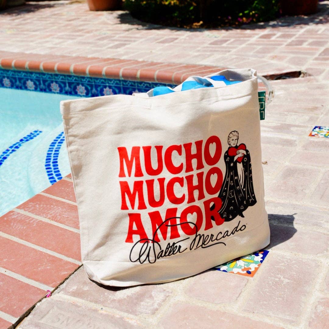 Walter Mercado - Wholesale Tote Bag - Unisex - Walter Mercado - Mucho Mucho Amor Tote Bag6