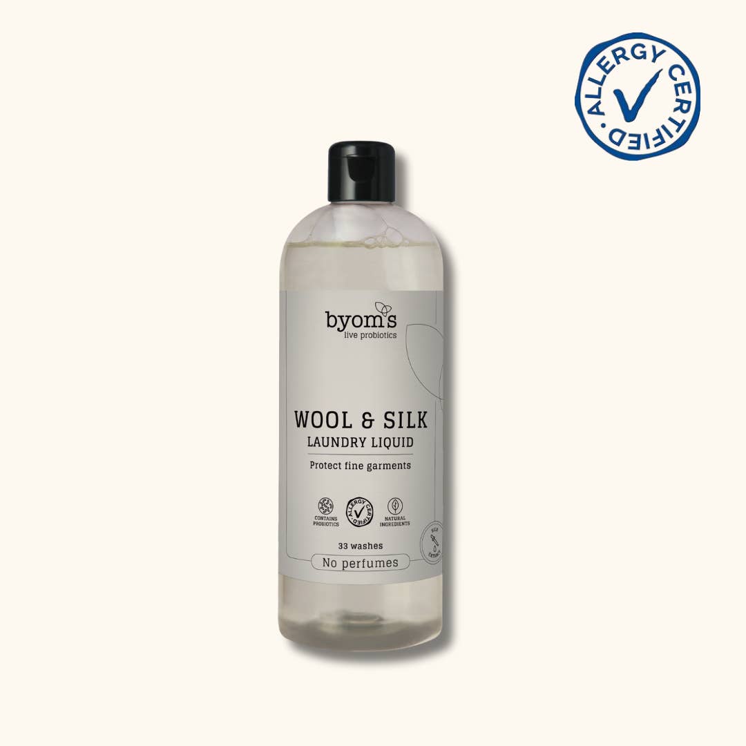 Byoms – wholesale Liquid laundry detergent – WOOL & SILK - PROBIOTIC LAUNDRY LIQUID - NP