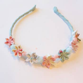 Japanese Kanzashi Headband Faire Com