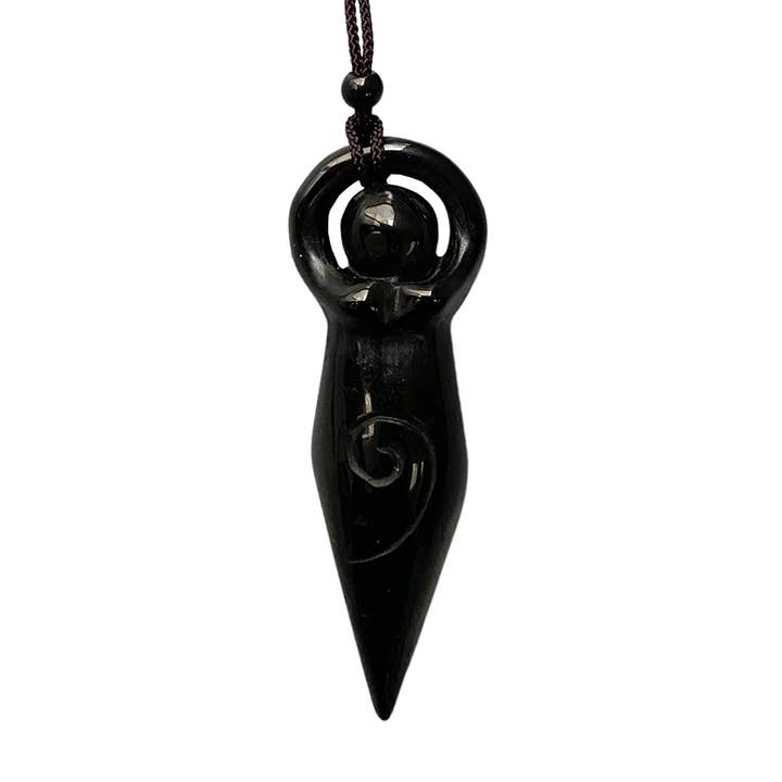 VIE - Wholesale Pendant/Charm Necklace - Mother Earth Goddess Pendant, 8x3cm