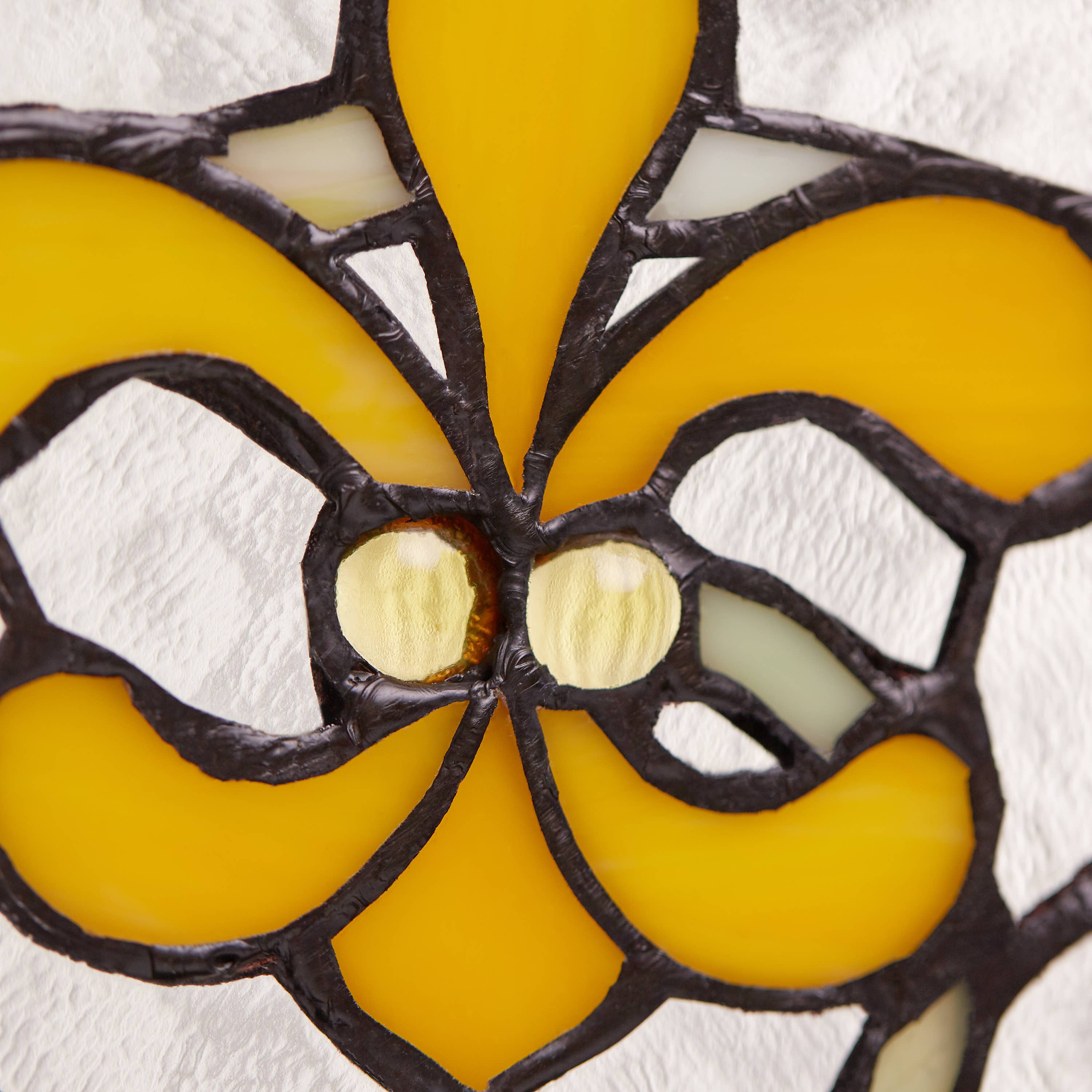River of Goods - Wholesale Suncatcher - 30"L Fleur De Lis Victorian Stained Glass Pub Window Panel15