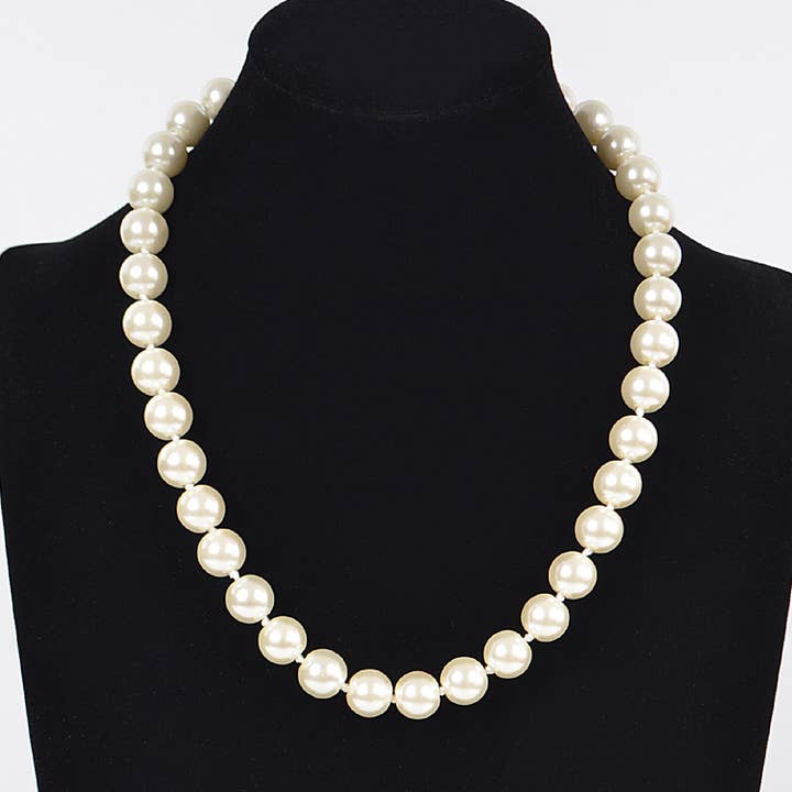 Collier simple doublé de perles pour la vente par 3AM BY H&D ACCESSORIES