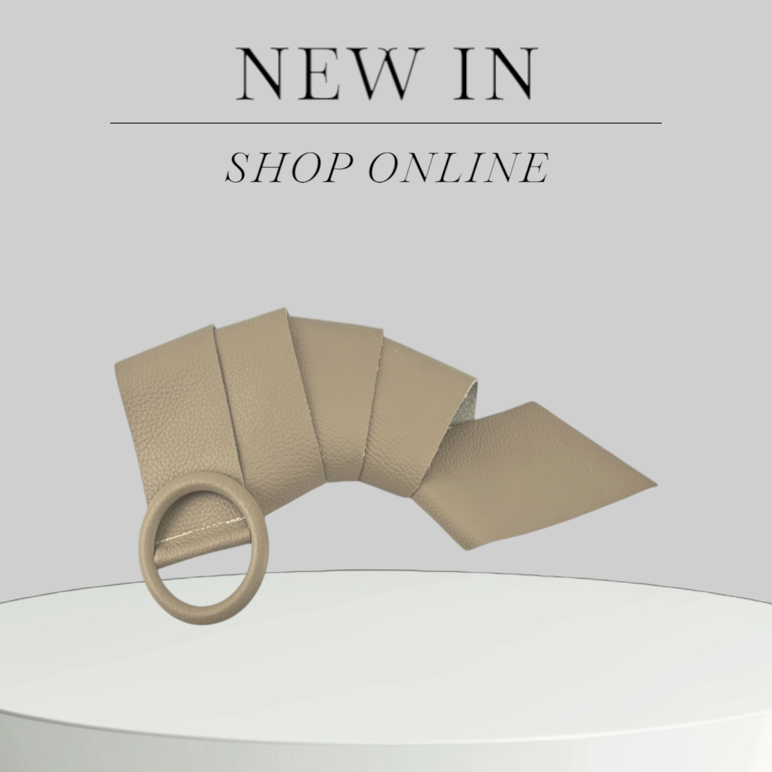 ITALIAN'S LEATHER – wholesale Belt – Women's – Claudia Cowhide Belt 22021825