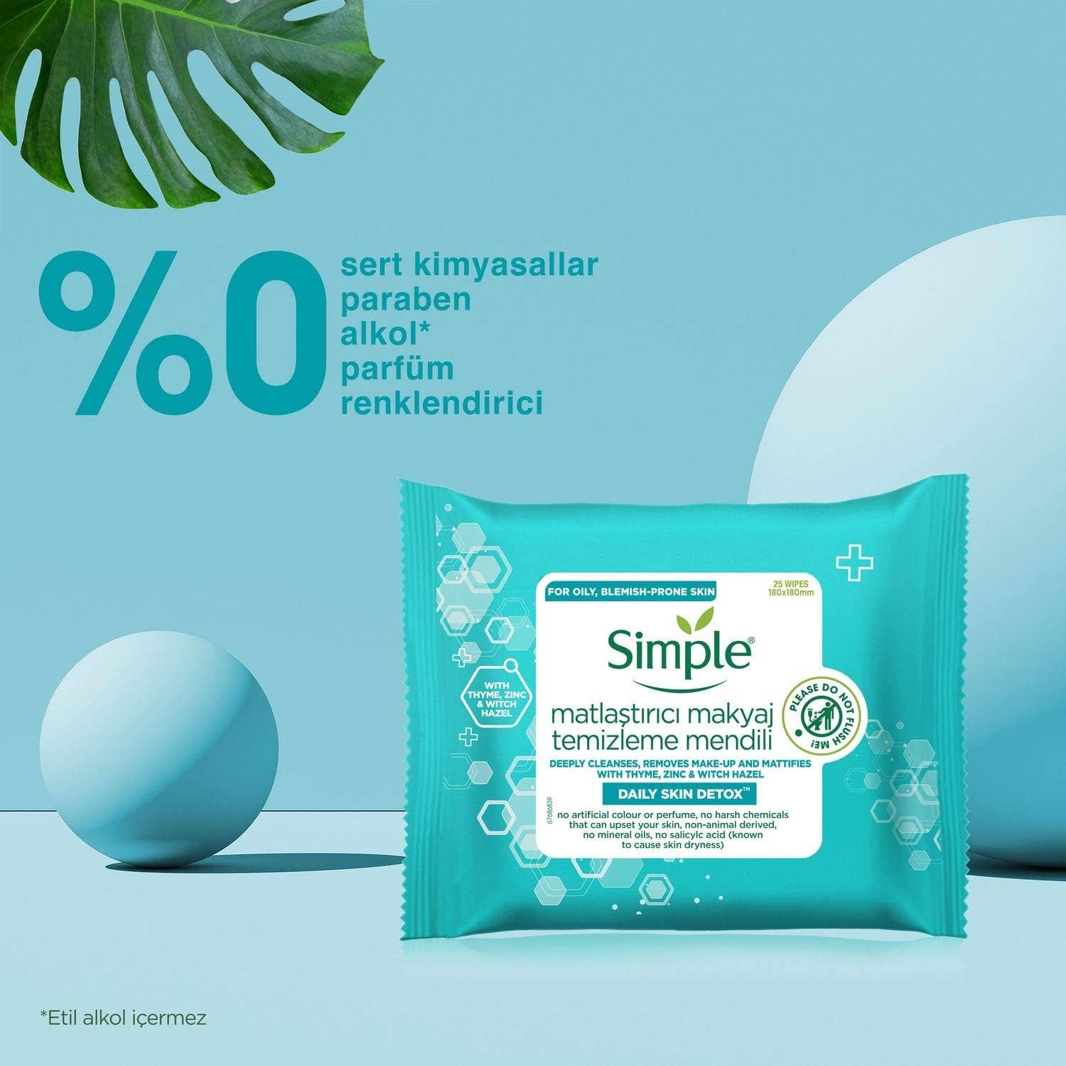 Innovarix - Wholesale Face & Body Wipes - Simple Daily Skin Detox Cleansing Wipes – 25 Count5