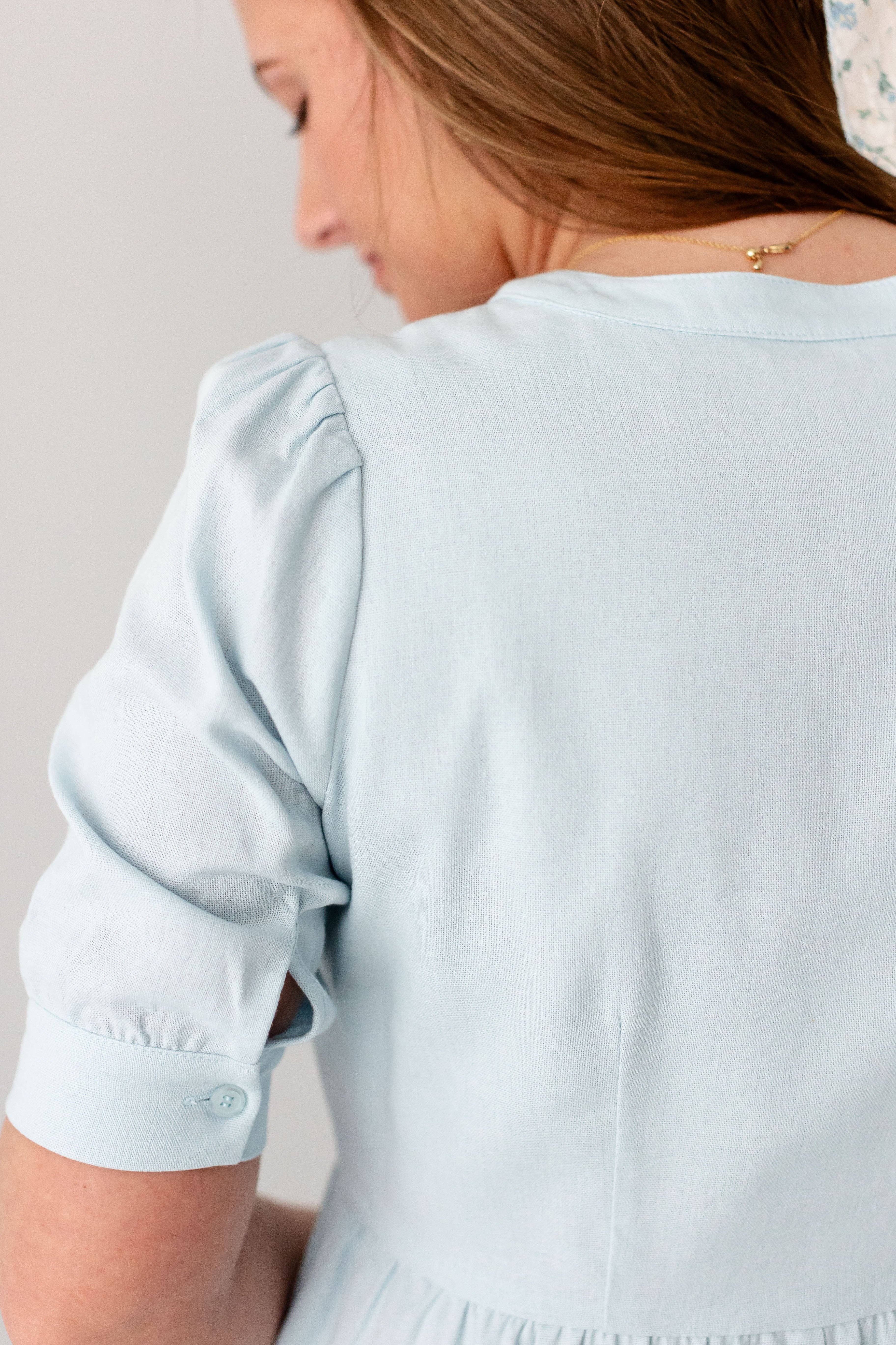 The Main Street Exchange - Wholesale Dress - Women's - 'Nora' Button Front A-Line Dress12