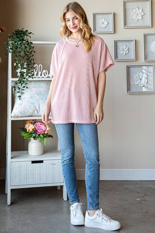 HEIMISH – Engroshandel Tunika - Dame – ET7518-10 MASSIV URBAN RIBBET TOP16