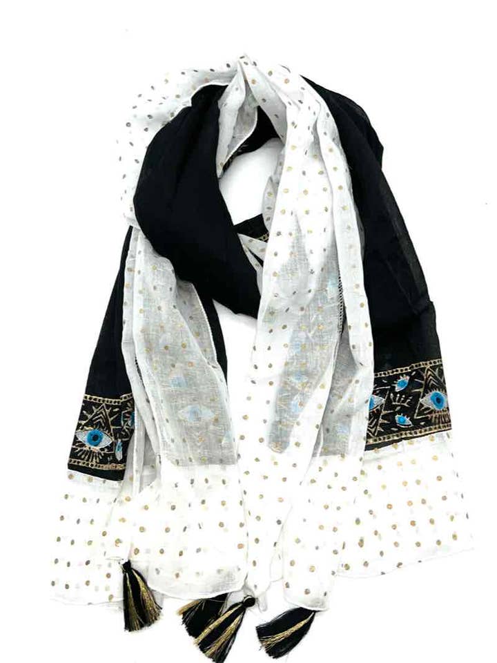 C3 cotton India scarves for wholesale by LINETA