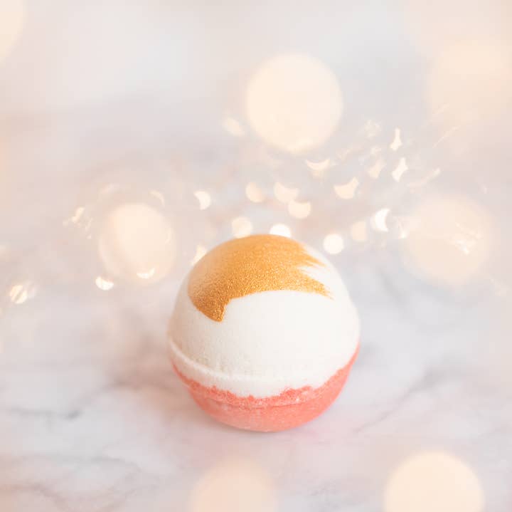 Cait + Co - Wholesale Bath Bomb/Fizz - Christmas - All is Bright Bath Bomb3