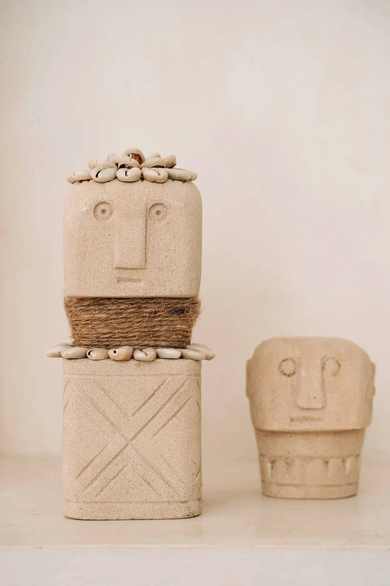 Bazar Bizar Living - Wholesale Sculpture - The Sumba Stone #302