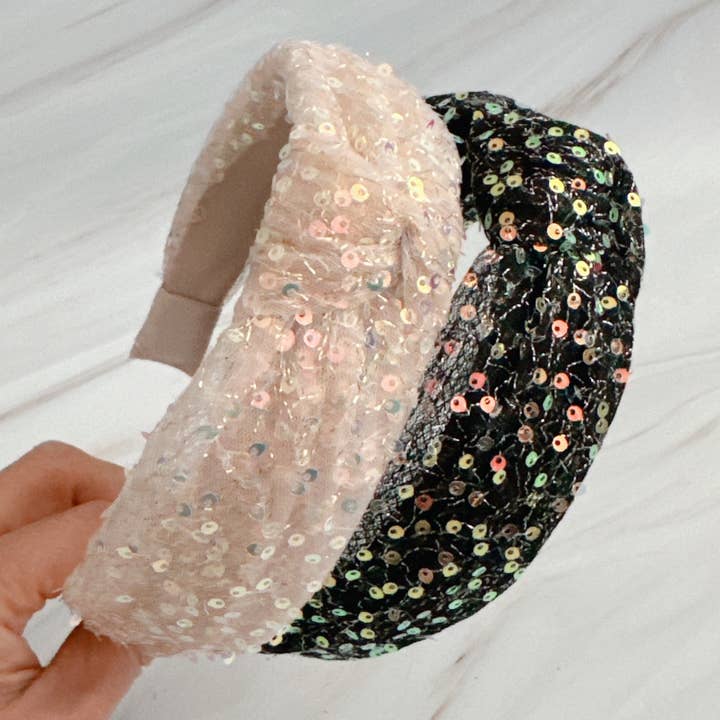 Ellison+Young - Wholesale Fashion Headband - Women's - Shimmer Lover Knot Headband6